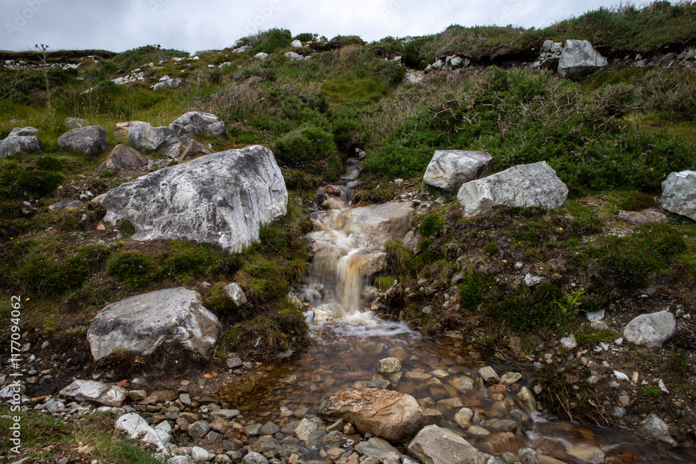 WATERFALL IN THE MOUNTAINS SOUNDS OF AUTUMN WATERFALL IN THE MOUNTAINS SOUNDS OF AUTUMN