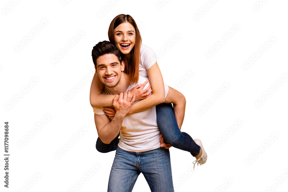 Portrait of his he her she two nice attractive adorable cheerful optimistic tender people wife husband having fun spare time isolated over vivid shine bright yellow background Portrait of his he her she two nice attractive adorable cheerful optimistic tender people wife husband having fun spare time isolated over vivid shine bright yellow background