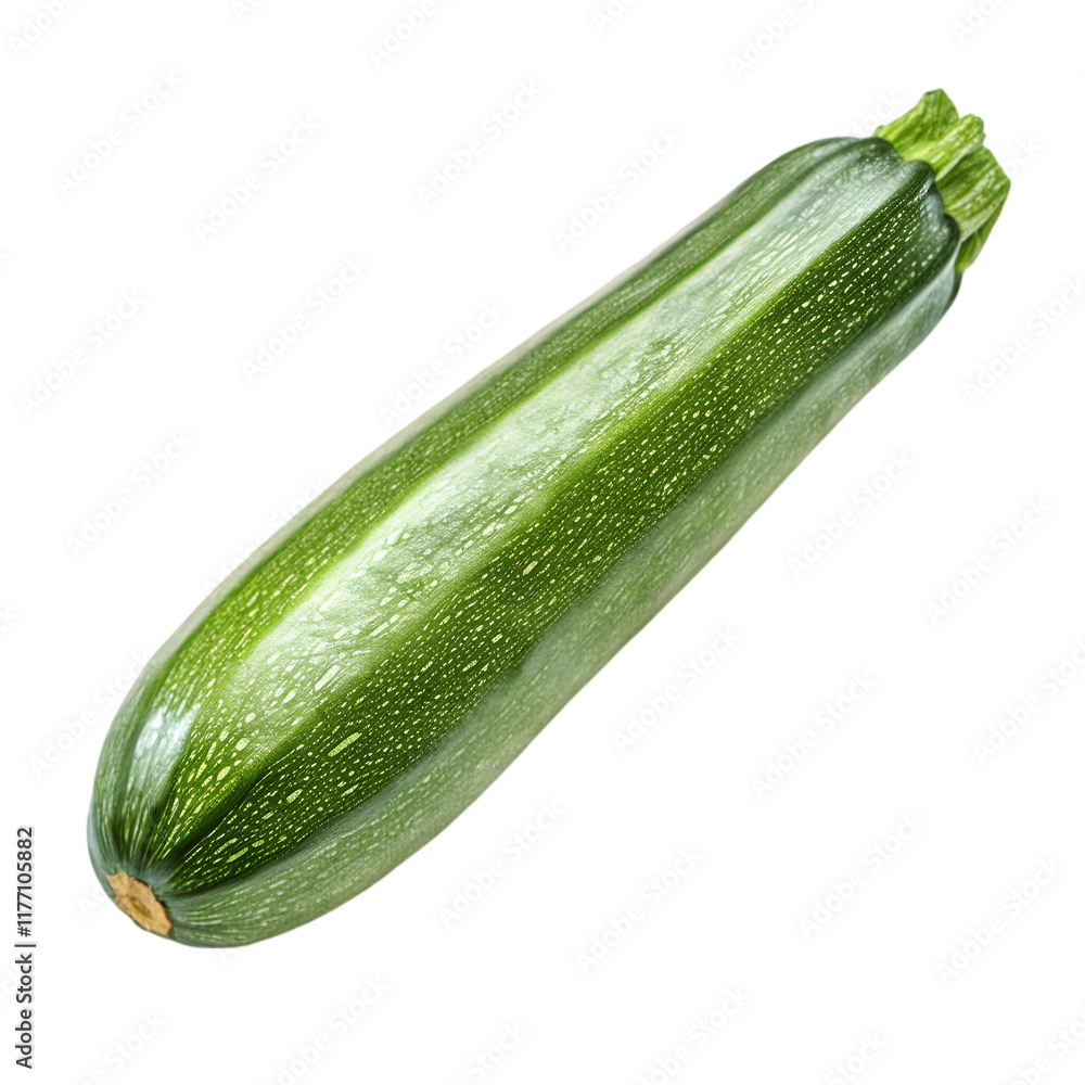 Fresh vegetable zucchini on transparent background Fresh vegetable zucchini on transparent background