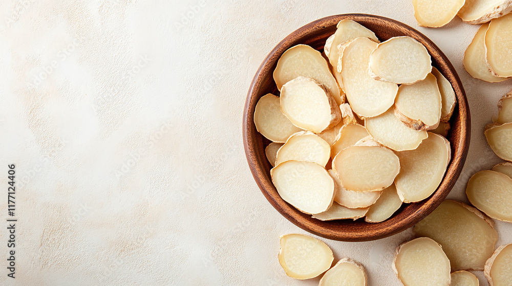 Sliced Ginger in Bowl - Healthy Spice Sliced Ginger in Bowl - Healthy Spice