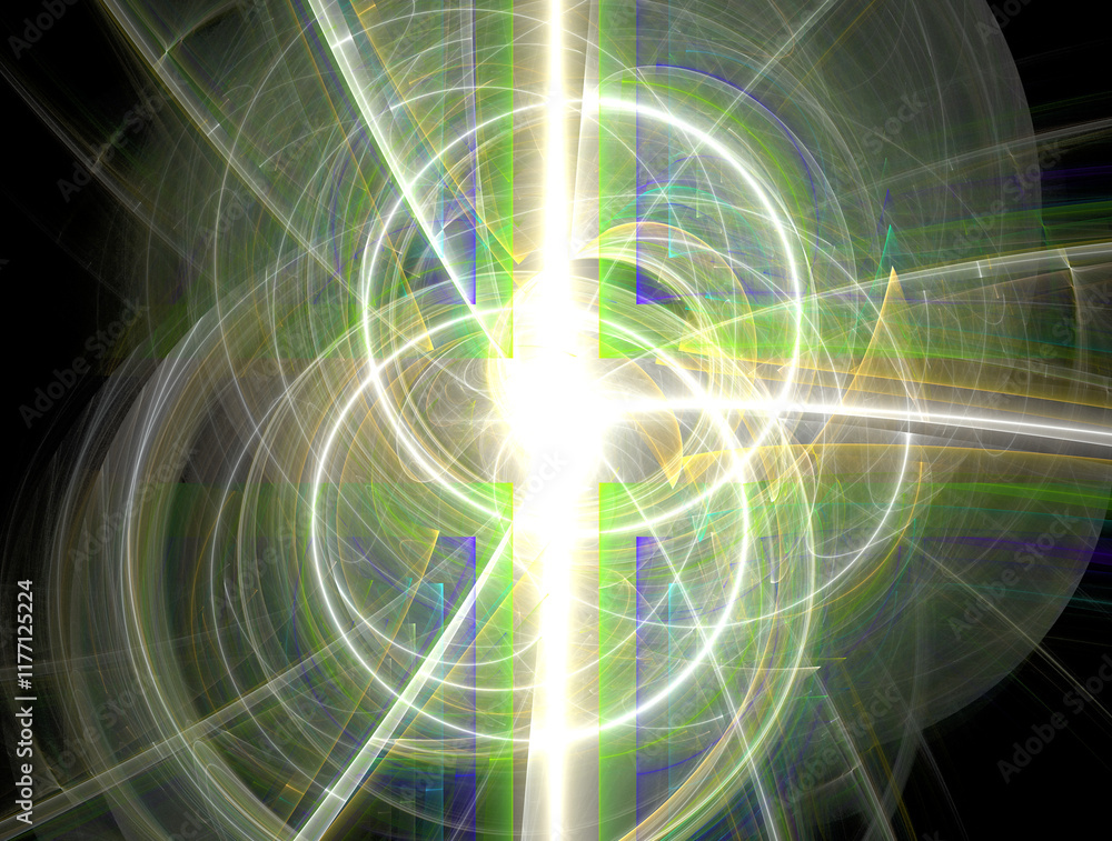 Obraz premium Imaginatory fractal abstract background Image