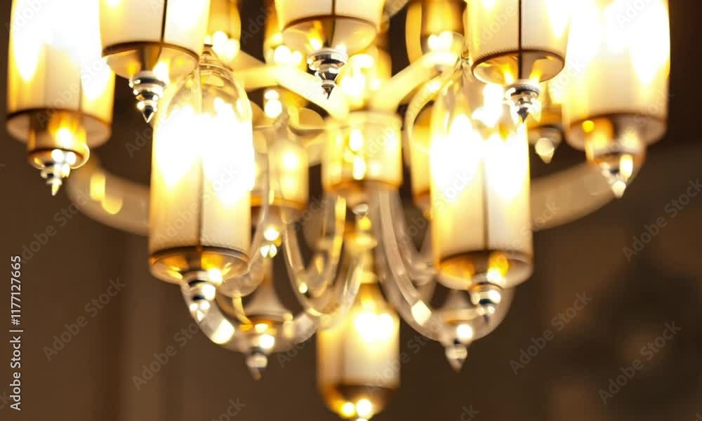close up of chandelier. generative ai close up of chandelier. generative ai