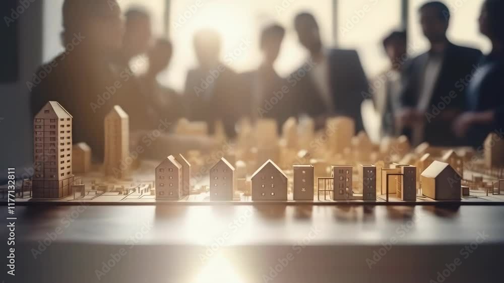 custom made wallpaper toronto digitalvideo of Business meetings about building