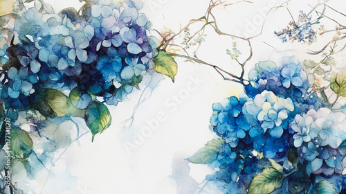 Wallpaper Mural wedding invitation card background vector. Minimal hand painted watercolor botanical flowers texture template background. Design for wedding, vip cover, poster, rsvp moderncard.Valentine's Day Torontodigital.ca