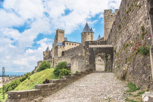 Vue de la cité médiévale de Carcassonne