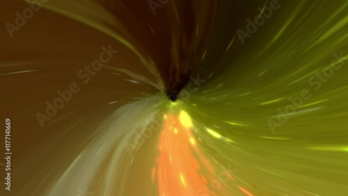 Abstract Portal. Tunnel or Wormhole Wave Background.