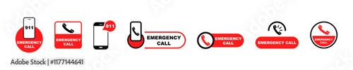 Set of sos vector icons. Emergency call red signs. Ambulance, alarm, alert or crisis icon. Vector 10 Eps. Free Download Set of sos vector icons. Emergency call red signs. Ambulance, alarm, alert or crisis icon. Vector 10 Eps. - GFXLoad