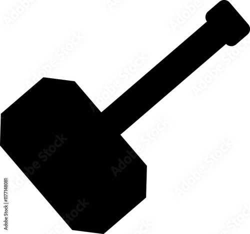 hammer icon vector illustration on white background