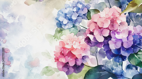 Wallpaper Mural wedding invitation card background vector. Minimal hand painted watercolor botanical flowers texture template background. Design for wedding, vip cover, poster, rsvp moderncard.Valentine's Day Torontodigital.ca