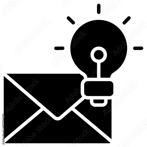 Envelope Glyph Icon