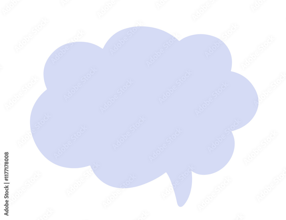 Chat Speech Bubble Message Text Cloud Vector Shape Chat Speech Bubble Message Text Cloud Vector Shape