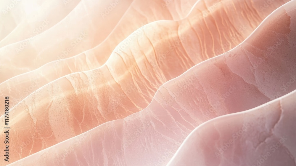 Abstract Flowing Waves in Soft Pastel Tones for Background Use Abstract Flowing Waves in Soft Pastel Tones for Background Use