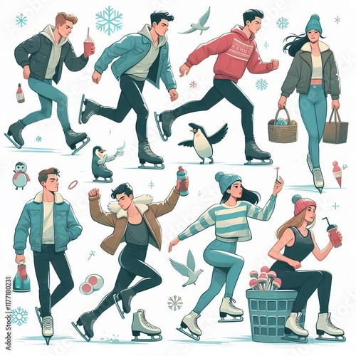 107 Singles Individual male or female skaters