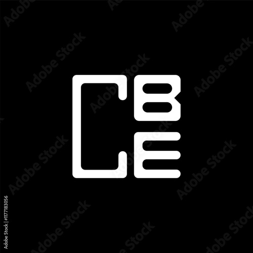 CBE letter logo creative design with vector graphic, CBE simple and modern logo. CBE luxurious alphabet design photo