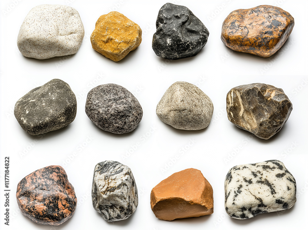 Group of Stones collection isolated on white background. Graphic Resources Group of Stones collection isolated on white background. Graphic Resources
