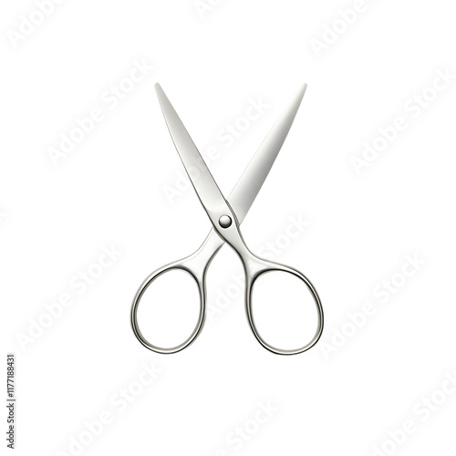 Wallpaper Mural Modern scissors on a white background, featuring a sleek and functional design, highlighting the precision, utility, and elegance of this everyday tool, perfect for professional and personal use.
 Torontodigital.ca