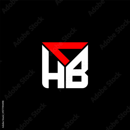 CHB letter logo creative design with vector graphic, CHB simple and modern logo. CHB luxurious alphabet design photo