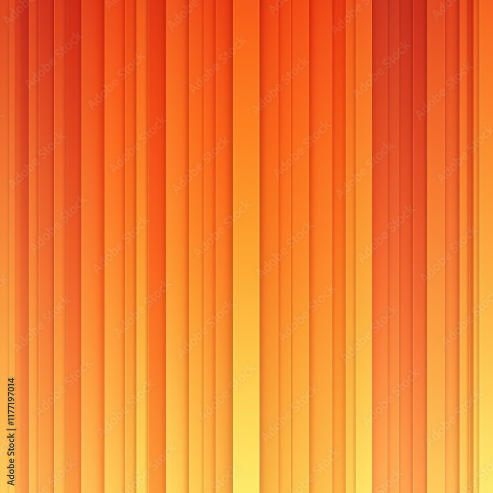 Obraz premium Vertical orange gradient stripes background for digital art, presentations, or web design
