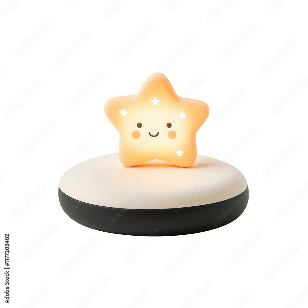 A cheerful star-shaped lamp illuminating a cozy space with warm light., isolated on a transparent background. A cheerful star-shaped lamp illuminating a cozy space with warm light., isolated on a transparent background.