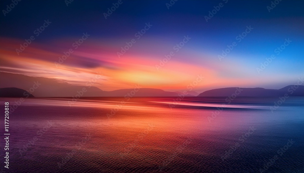 Fototapeta premium スタイリッシュなグラデーション、味わい深い色合い、滑らかなグラフィック、シンプルな背景画像 Generated by AI