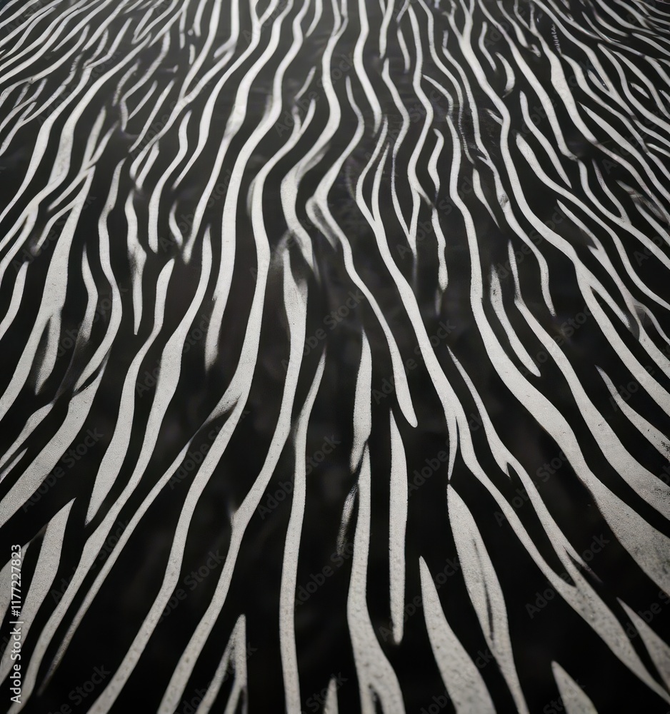 Intricate, dark & light zebra stripes, high contrast, pattern, print Intricate, dark & light zebra stripes, high contrast, pattern, print