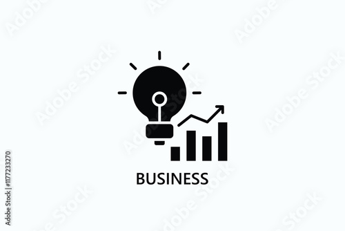 Business Isolated Vector, Icon Or Logo Sign Symbol Illustration