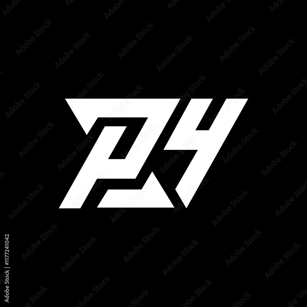 PY Letter logo icon design elements PY Letter logo icon design elements