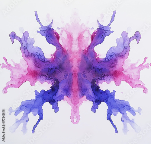 Watercolor purple and pink abstract shape clipart, on a white background. --ar 169 --style raw --v 6.1 - Upscaled (Creative) by @Creator Tools (relaxed)