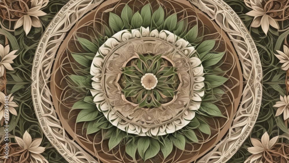 Fototapeta premium Floral background