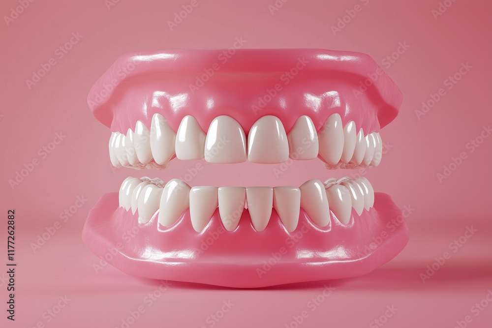 Obraz premium Dental offers, free dental treatment