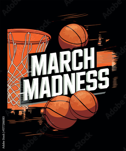 March Madness Basketball Design