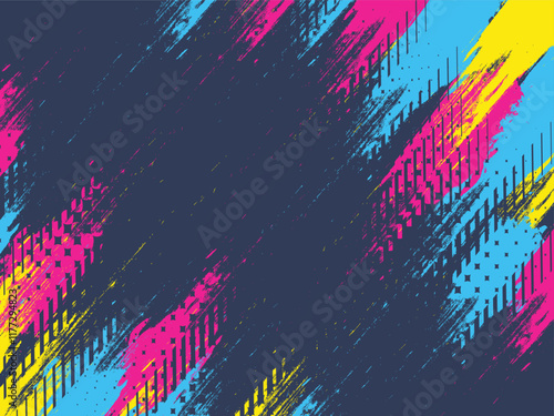 Abstract geometric background for sports, t-shirt, racing car livery