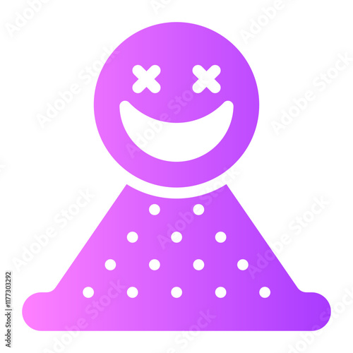 narcotic gradient icon