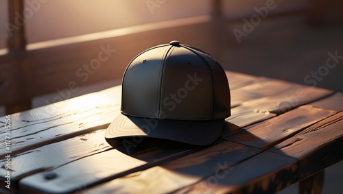 Minimalist Golf Hat in Natural Sunlight
