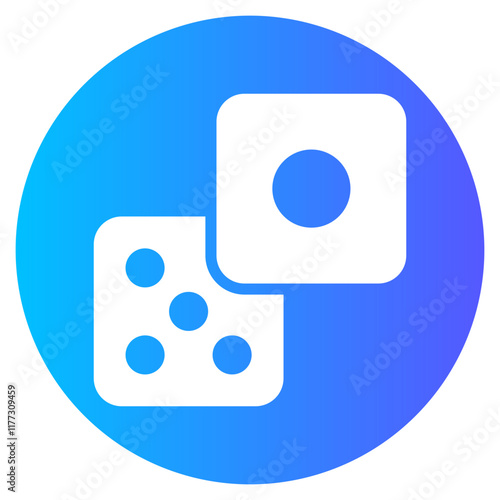 dices gradient icon