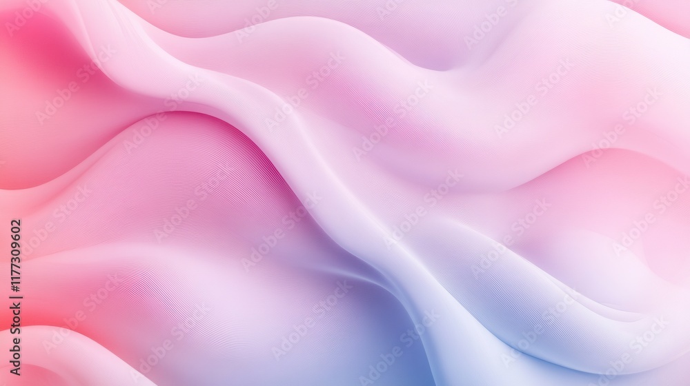 Soft Gradient Abstract Wavy Design in Pink and Purple Tones for Modern Background Soft Gradient Abstract Wavy Design in Pink and Purple Tones for Modern Background