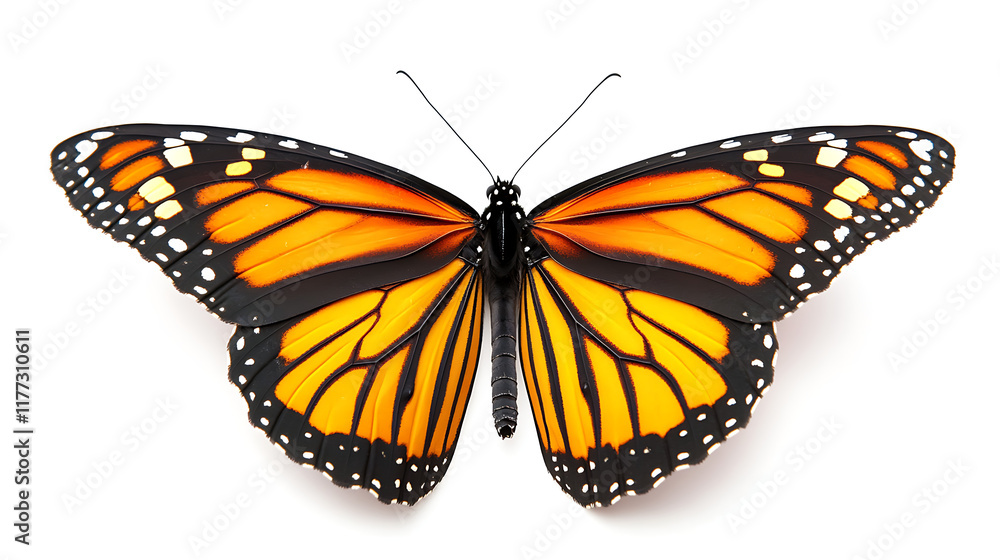 Obraz premium butterfly isolated on white background