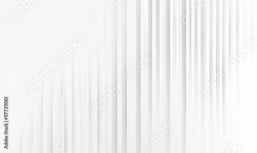 Abstract White Texture with Subtle Vertical Lines and Shadows