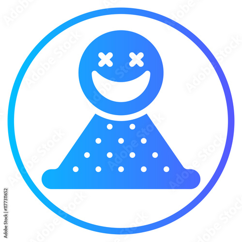 narcotic gradient icon
