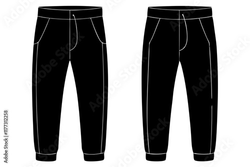 jeans isolated on white