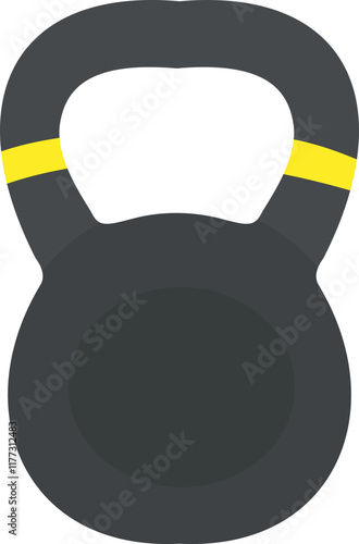 Kettlebell Icon for Fitness Training