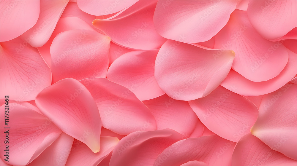 Pink rose petals background texture, close-up view, perfect for design projects or romantic themes. Pink rose petals background texture, close-up view, perfect for design projects or romantic themes.