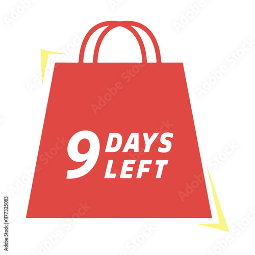 Days left countdown mockup