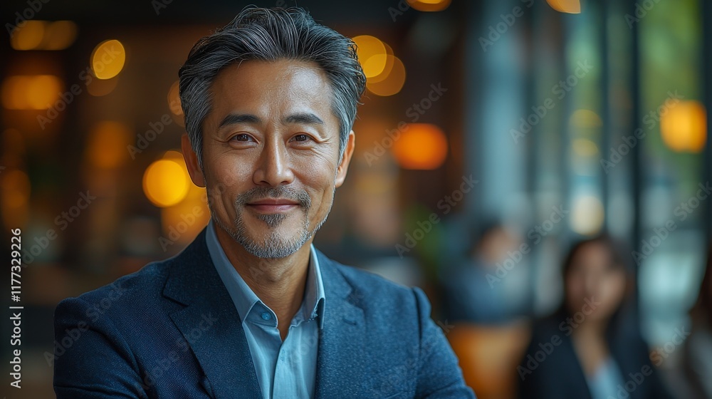 Fototapeta premium Businessman Portrait, Office, Professional
