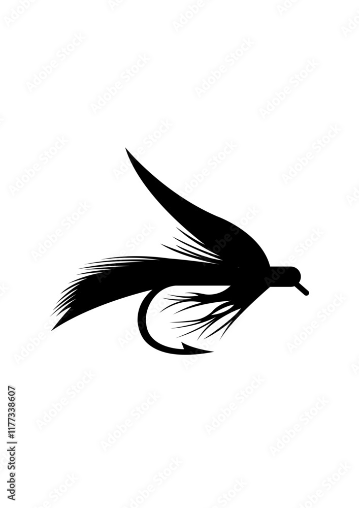 Obraz premium fly fishing flies
