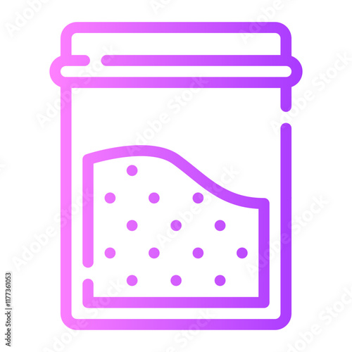 cocaine gradient icon