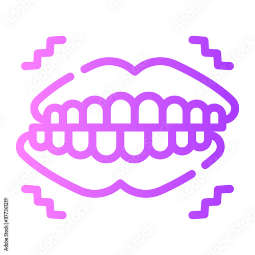 grinding gradient icon