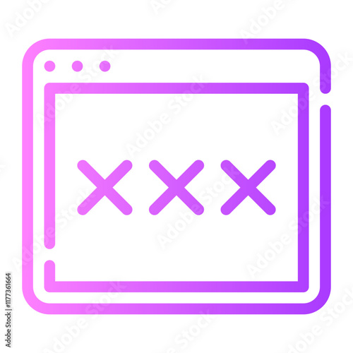 porn gradient icon