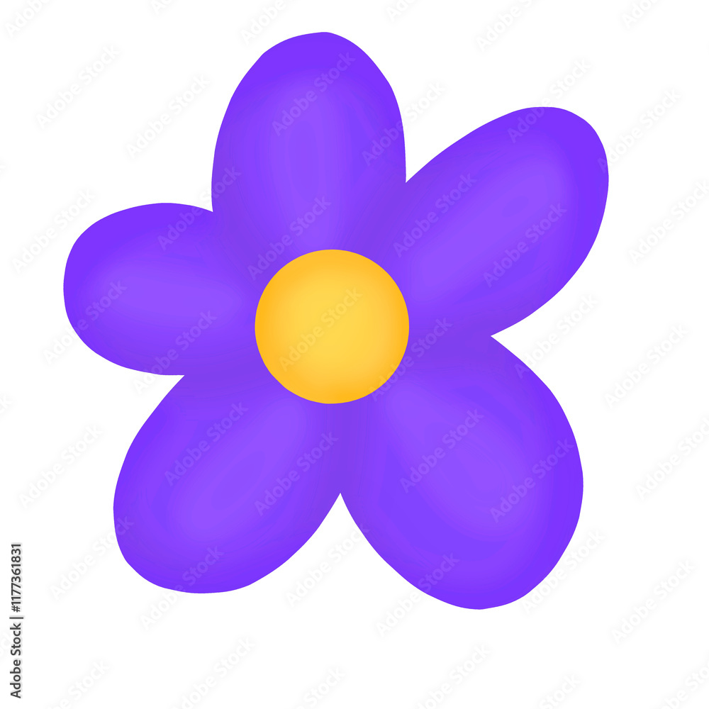 flower, purple flower, flower icon, flower design, flower sticker, purple flower on white background flower, purple flower, flower icon, flower design, flower sticker, purple flower on white background
