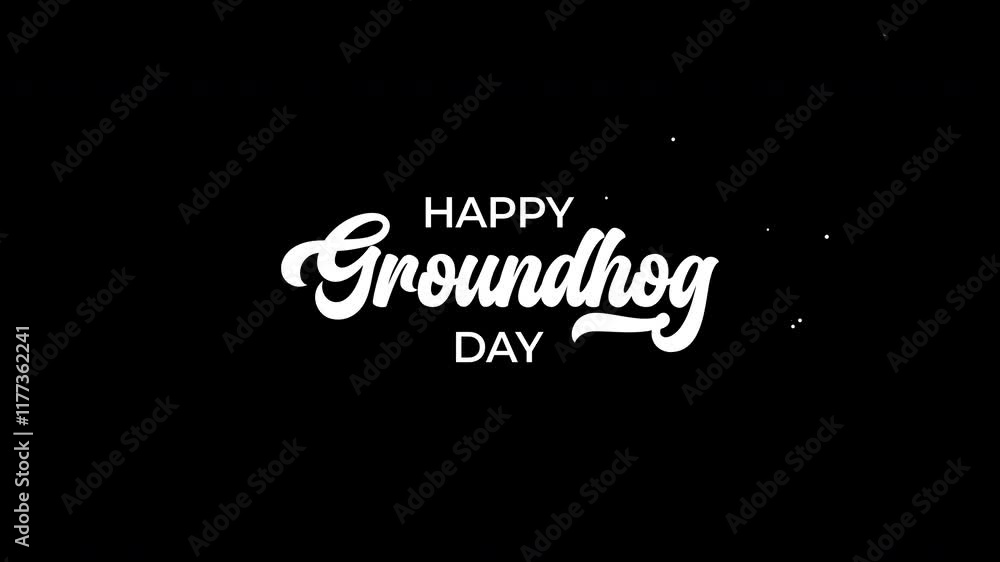 Happy Groundhog Day Animation on green screen and alpha channel. A great animation for the Groundhog Day Celebrations Happy Groundhog Day Animation on green screen and alpha channel. A great animation for the Groundhog Day Celebrations
